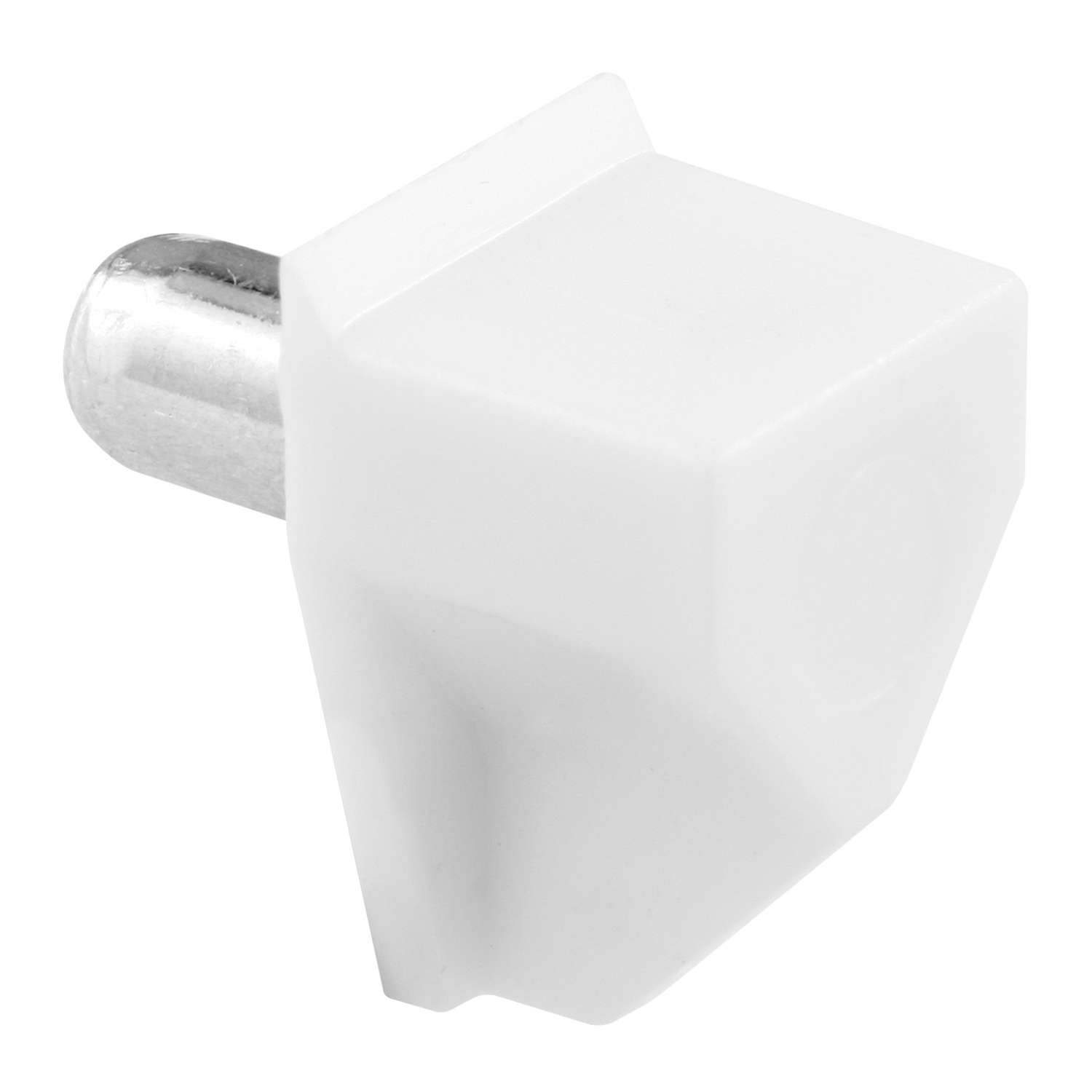PrimeLine White Plastic Shelf Support Peg 5 mm Ga. .625 in. L Ace