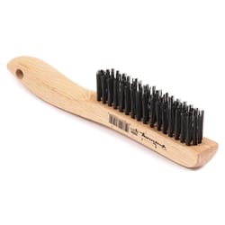 Forney 10-1/4 in. L X 2 in. W Scratch Brush Wood 1 pc