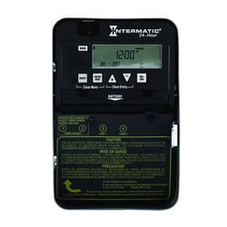 Intermatic Indoor Electronic Time Switch 277 V Black