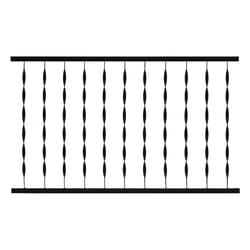 Gilpin Windsor Plus 28 in. H X 1-1/4 in. W X 48 in. L Steel Railing