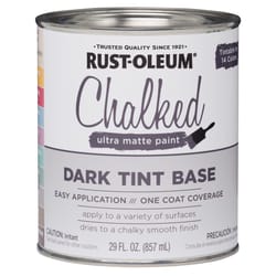 Rust-Oleum Chalked Ultra Matte Dark Tint Base Acrylic Chalk Paint 29 oz