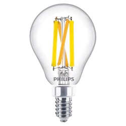 Philips Ultra Definition A15 E12 (Candelabra) LED Bulb Soft White 40 Watt Equivalence 2 pk