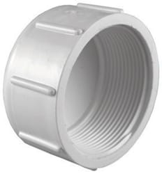 Charlotte Pipe Schedule 40 4 in. FPT PVC Cap