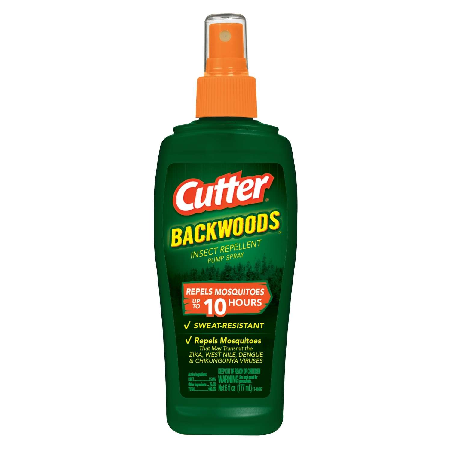 Cutter Backwoods Insect Repellent Liquid For Mosquitoes 6 oz Ace Hardware