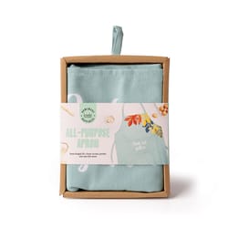Krumbs Kitchen Homemade Happiness 1 pocket Teal Cotton Apron