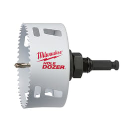 Milwaukee Hole Dozer 4 in. Bi-Metal Hole Saw 1 pc