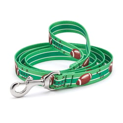 Up Country Green First Down Nylon Dog Leash