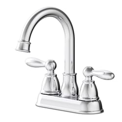 OakBrook Jennifer Chrome Traditional Centerset Bathroom Sink Faucet 4 in.