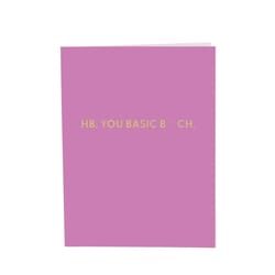 Chive Blank Greeting Card Hb, You Basic Booch