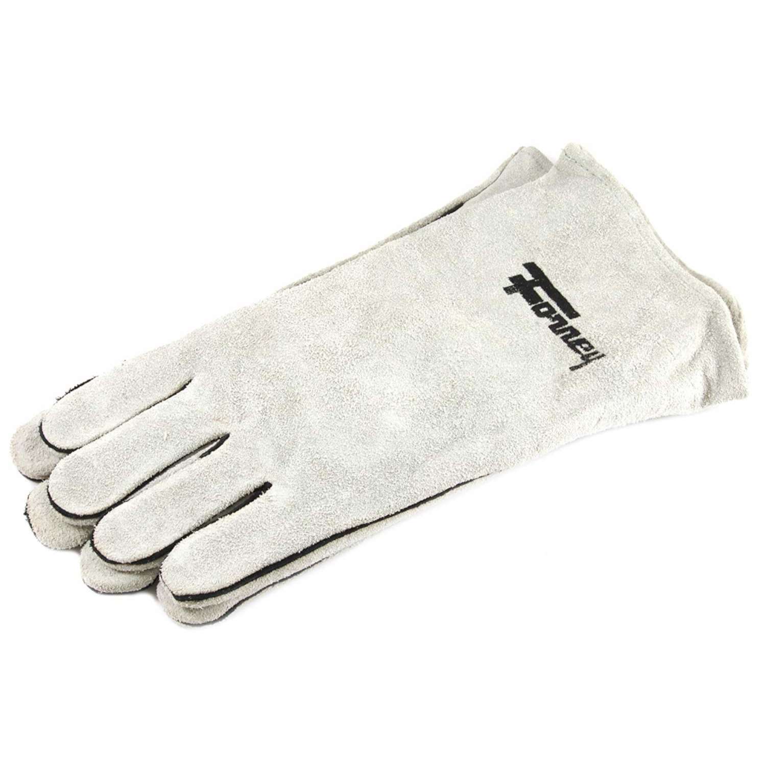 Forney 13.5 in. Cowhide Welding Gloves Gray L 1 pk Ace Hardware
