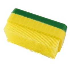 R&M International Corp Blue/Yellow Plastic Corn De-Silking Brush