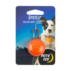 Nite Ize SpotLit Orange LED Collar Light