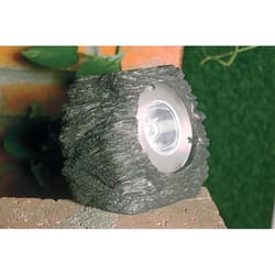 Living Accents Solar Powered LED Rock Spotlight 1 pk