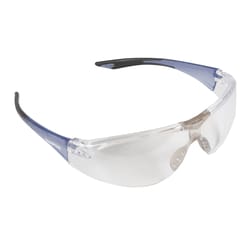 Champion Black/Clear Plastic Shooting Glasses 2.38 in.