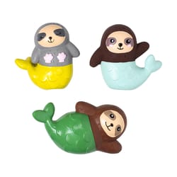 Pet Shop by Fringe Studio Assorted Latex Little Sloth Maids Dog Toy 1 pk