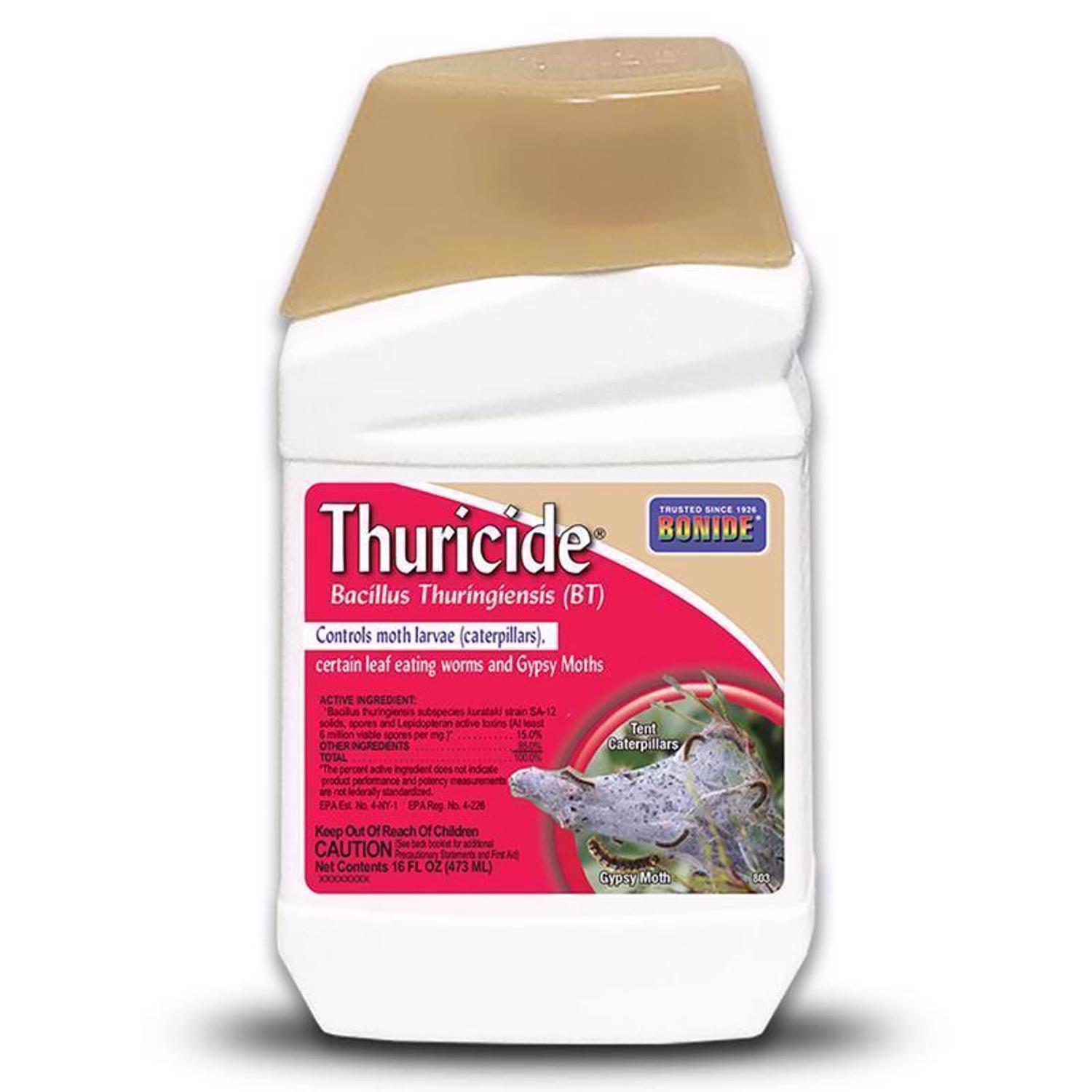 Bonide Thuricide Organic Liquid Concentrate Insect Killer 16 oz