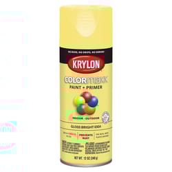 Krylon ColorMaxx Gloss Bright Idea Paint + Primer Spray Paint 12 oz