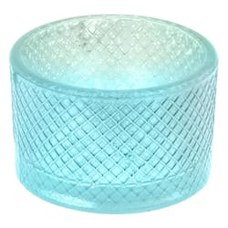 Karma Turquoise Straight Diamond Votive Candles