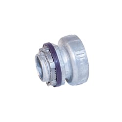 Sigma Engineered Solutions Snap Lock 3/4 in. D Die-Cast Zinc Compression Connector For EMT 1 pk