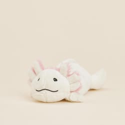 Warmies Junior Axolotl Stuffed Animals White