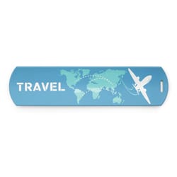 Kikkerland Blue Luggage Tag