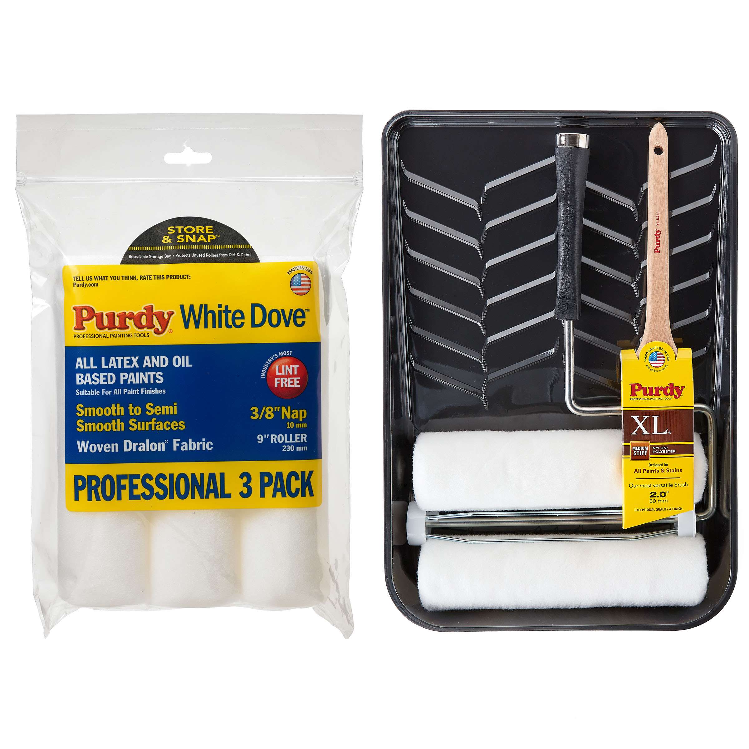 Purdy Premium Paint Roller Kit and 3 Pack Cover Collection Ace Hardware