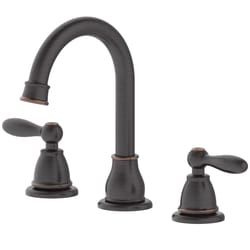 OakBrook Jennifer Oil Rubbed Bronze Traditional Widespread Bathroom Sink Faucet 8 in.