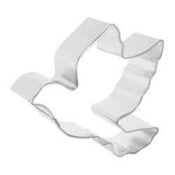 R&M International Corp 4 in. W X 4 in. L Dove Cookie Cutter Silver 1 pc