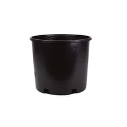 HC Companies Squat 10.25 in. H X 12 in. W X 12 in. D X 12 in. D Plastic Modern Nursery Container Bla