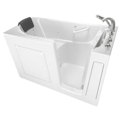 American Standard Gelcoat Premium Series 37.5 in. H X 30 in. W X 60 in. L White Walk-In Bathtub