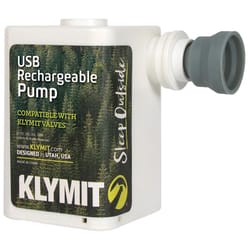 Klymit White Electrical Air Pump 3.25 in. H X 2 in. W X 2.5 in. L 1 pk
