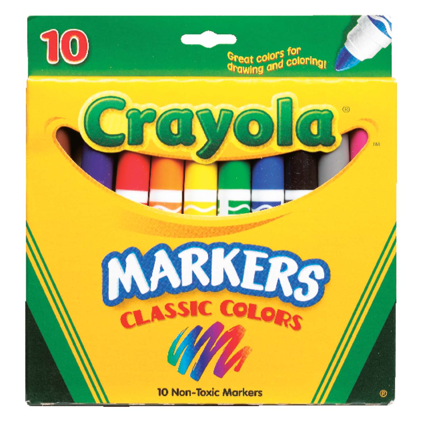 Crayola Classic Assorted Broad Tip Markers 10 pk Ace Hardware