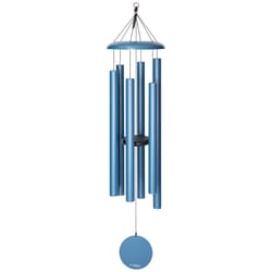 Corinthian Bells Blue Aluminum 56 in. Wind Chime