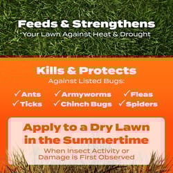 Scotts Turf Builder SummerGuard Insect and Grub Control Lawn Food For All Grasses 5000 sq ft