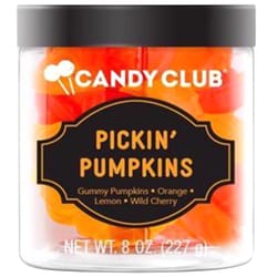 Candy Club Pickin Pumpkins Gummy Candy 8 oz