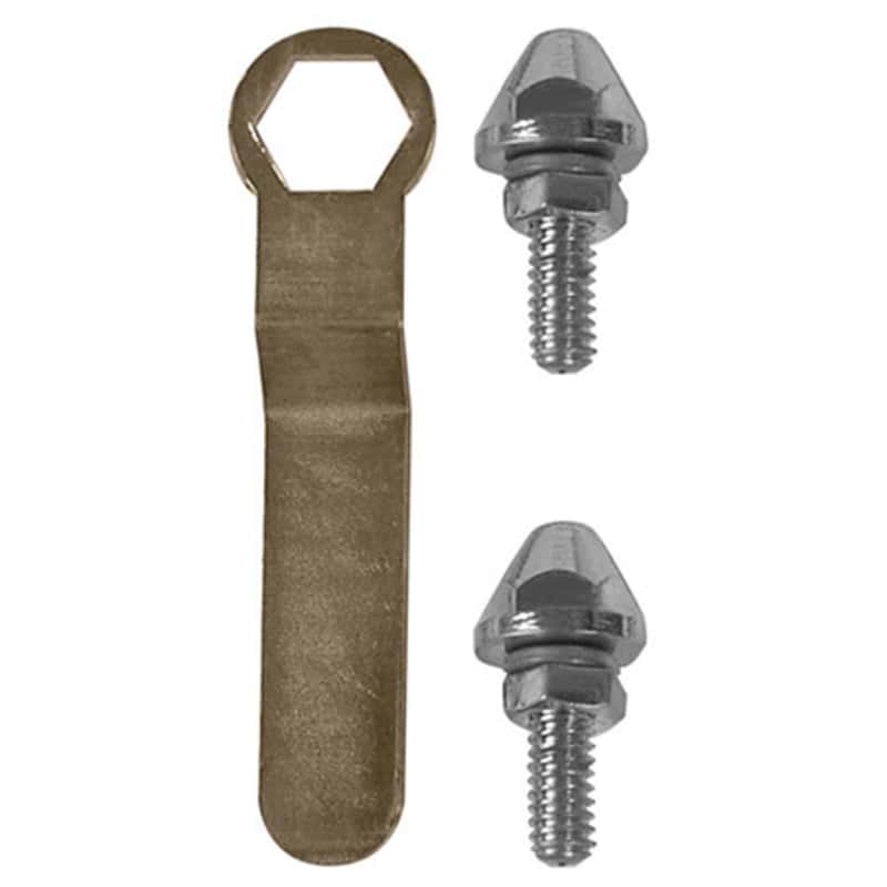 Custom Accessories Metal/Stainless Steel License Plate Fasteners Ace