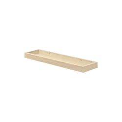 Dolle Loggia 1.6 in. H X 23.6 in. W X 5.9 in. D Oak Wood Floating Shelf