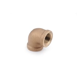 Anderson Metals 1-1/4 in. FIP in. X 1-1/4 in. D FIP Red Brass 90 Degree Elbow