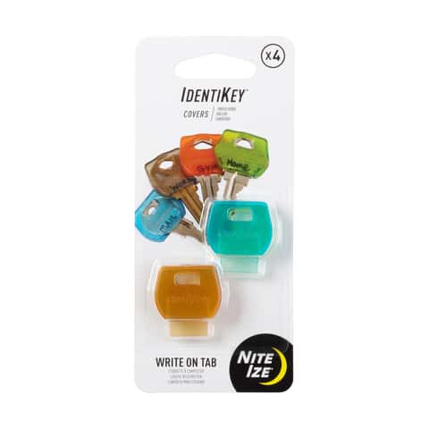 Nite Ize IdentiKey 2.5 in. D Rubber Assorted Key Cover Nite Ize IdentiKey 2.5 in. D Rubber Assorted Key Cover
