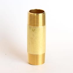 ATC 3/4 in. MPT X 3/4 in. D MPT Yellow Brass Nipple 3 in. L