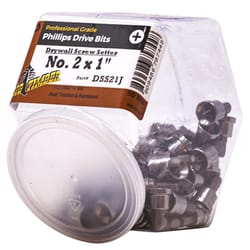 Big Timber Phillips Num 2 Head X 1 in. L Phillips Drywall Screw Setter Steel 50 pc