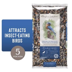 Songbird Selections Premium Protein with Mealworms Wild Bird Seed Wild Bird Food 5 lb