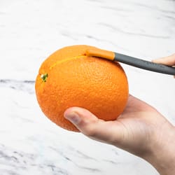 Tovolo Orange/Black Plastic/Silicone 2-in-1 Citrus Tool