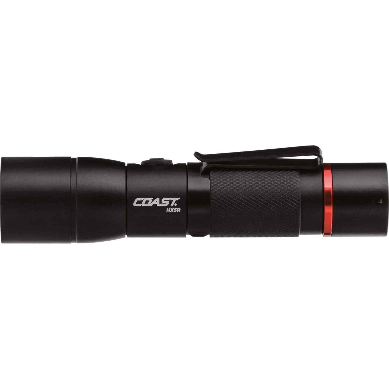 Coast 340 lumens Black LED Rechargeable Flashlight CR123 Battery Ace