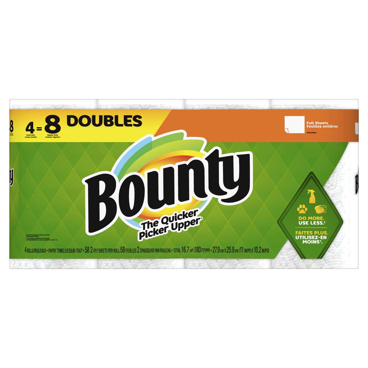 Bounty Full Sheet Paper Towels 58 sheet 2 ply 4 pk Ace Hardware