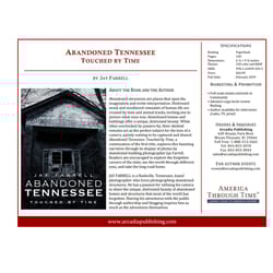 Arcadia Publishing Abandoned Tennessee History Book