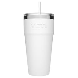 YETI Rambler 26 oz White BPA Free Straw Cup