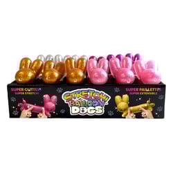 Incredible Novelties Dogs Glitter Stretchy Balloon Assorted