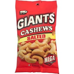 Giants Salted Cashews 4 oz Bagged