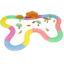 Mindscope Twister Truck Glow in the Dark Track and Dino Multicolored
